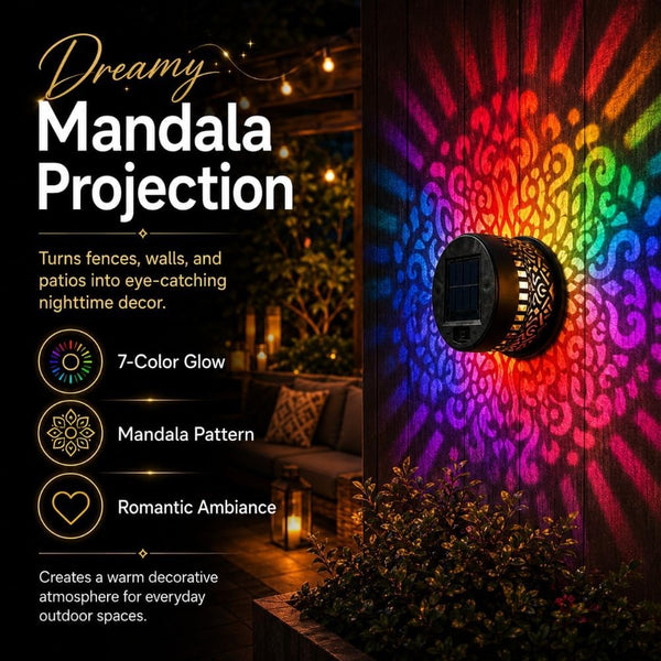 Blizbay - Solar Mandala Projector