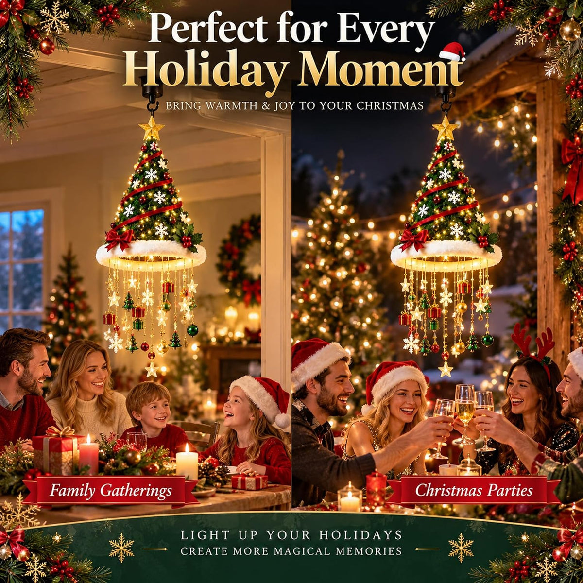 Christmas Hat Decor Lamp